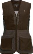 Pinewood Women's Shooting Vest Suede Brown