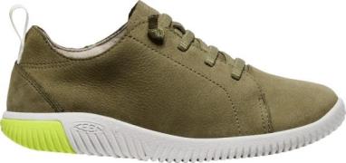 Keen Keen Kid's KNX Leather Sneaker Olive Evening Primrose