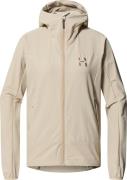 Haglöfs Women's Rosson Softshell Hood Chalk Beige