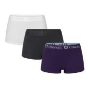 Urberg Women's Isane 3-pack Bamboo Boxers Black Beauty/Bright White/Gr...