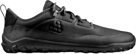 Vivobarefoot Women's Tracker Leather AT Low Obsidian