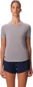 Saucony Women's Stopwatch Short Sleeve Light Grey Heather