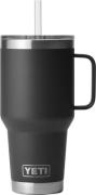 Yeti Rambler 1L Straw Mug Black