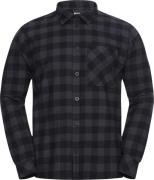 Jack Wolfskin Men's Lite Flannel Shirt  Check Black