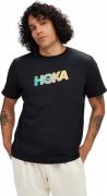 Hoka Men's Topo Logo Short Sleeve Black