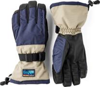 Hestra Gauntlet Sr. - 5 Finger Dark Navy/Beige