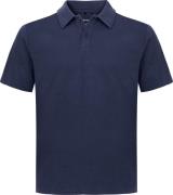 Urberg Men's Merino Wool Polo Tee Blue Nights