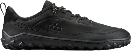 Vivobarefoot Men's Tracker Leather AT Low II Obsidian