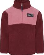 Didriksons Kids' Gosig Half Zip Anemon Red
