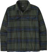 Patagonia Men's Fjord Flannel Shirt Catch: Old Growth Green