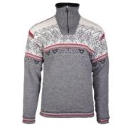 Dale of Norway Men's Vail Weatherproof Sweater Raspberry/Dark Charcoal