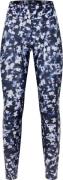 Röhnisch Women's Printed High Waist Tights Indigo Bloom