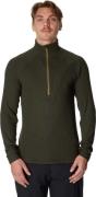 Houdini Men's Pace Flow Half Zip Green Illusion