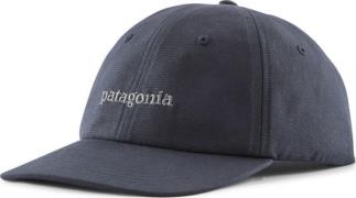 Patagonia Fitz Roy Icon Trad Cap Text Logo: Smolder Blue