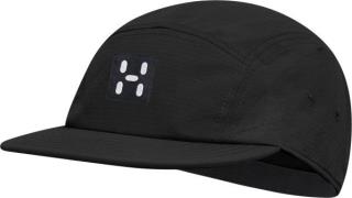 Haglöfs Brand Five Panel Cap True Black Solid