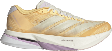 Adidas Women's Adizero Boston 13 Ice Tangerine/Ice Gold Metal/Ice Lave...