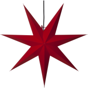 Rozen pappersstjärna 100cm (Röd)