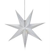 Glitter stjärna 75cm (Silver)