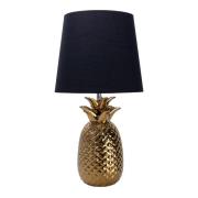Pineapple bordslampa (Guld)