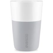 Eva Solo Café Latte mugg, 2 stk. Mable grey