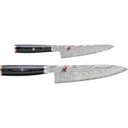 Miyabi 5000FCD RAW knivset, Gyutoh 20 cm & Shotoh 11 cm