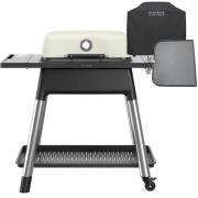 Everdure Force gasolgrill + grillöverdrag & grillplåt matt stone