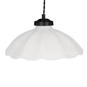 Globen Lighting Alva pendel, 30 cm, vit