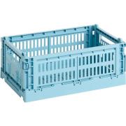 HAY Colour Crate förvaringslåda small, light blue
