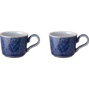 Denby Studio Blue Espressokopp 2-pack