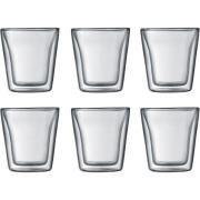 Bodum Canteen Dubbelväggigt Glas Small 6 pack