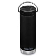 Klean Kanteen TKWide isolerad flaska 473 ml, svart