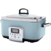 GreenPan Elite Slow Cooker, blue haze