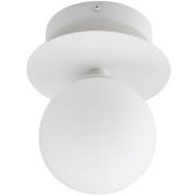 Globen Lighting Vägglampa / plafond Art Deco 24 cm, vit