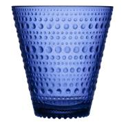 Iittala Kastehelmi glas 30 cl 2-pack, ultramarinblå