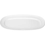 Georg Jensen Koppel ovalt serveringsfat 31 cm, vit