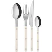 Sabre Paris Bistrot Solid bestickset 4 delar, ivory