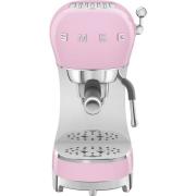 Smeg ECF02PKEU Espressomaskin, rosa