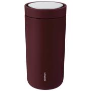 Stelton To Go Click termosmugg 0,4 liter, berry