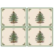 Spode Christmas Tree bordsunderlägg 4-pack