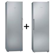 Siemens iQ300 KS36VVIEP Kylskåp + GS36NVIEP Frys