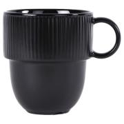 Sagaform Inka-mugg 27 cl, svart