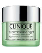 Clinique Super Defense Night Recovery Moisturizer 1-2 Very Dry to Dry ...