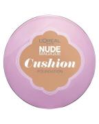 Loreal Nude Magique Cushion Foundation 11 Golden Amber 14 g