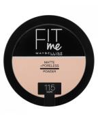 Maybelline Fit Me Matte + Poreless Powder - 115 Ivory 14 g