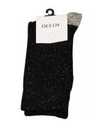 Decoy Sock Black with Gold shimmer 37-41