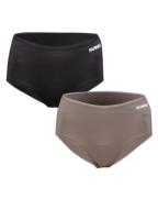 Hummel Smooth Hipster 2-pack Black/Brown XL