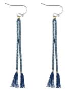 Everneed Nille Tassel earrings Faded Denim