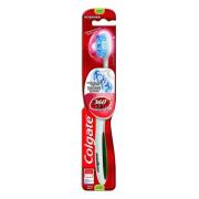 Colgate 360 Optic White Tandbørste - Medium - Grøn