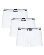 Boss Hugo Boss 3-pack Boxer Trunks White - Str. L   3 stk.