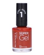 Rimmel London Super Gel 075 Nail Polish Amber Glow 12 ml
